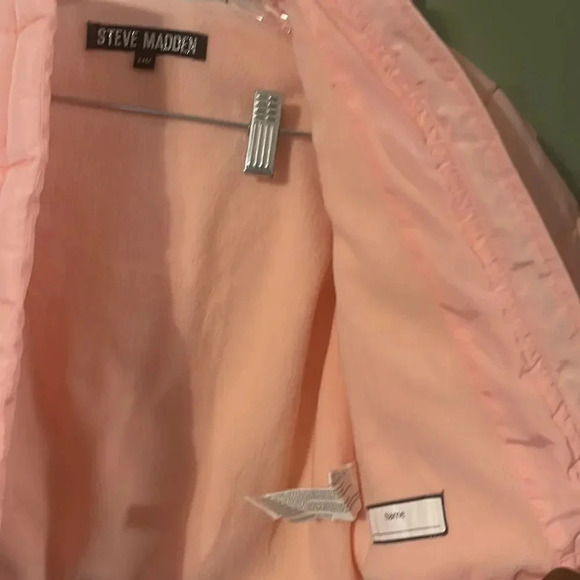 #2 Kids Steve Madden puffer jacket size 24 months pink - Picture 5 of 16